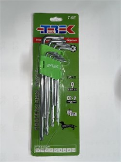 ТREK-Набор звездочек TORX-Т-9Е-(50/10) Большие БЕЗ УПАКОВКИ 7124