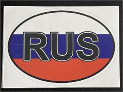 Наклейка RUS-ТРИКОЛОР 8022