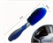 АБ-8378-Щетка BRUSH-Ершик для мойки колесных дисков средня жесткость,прорезиненная ручка-30 см СИНЯЯ 8378